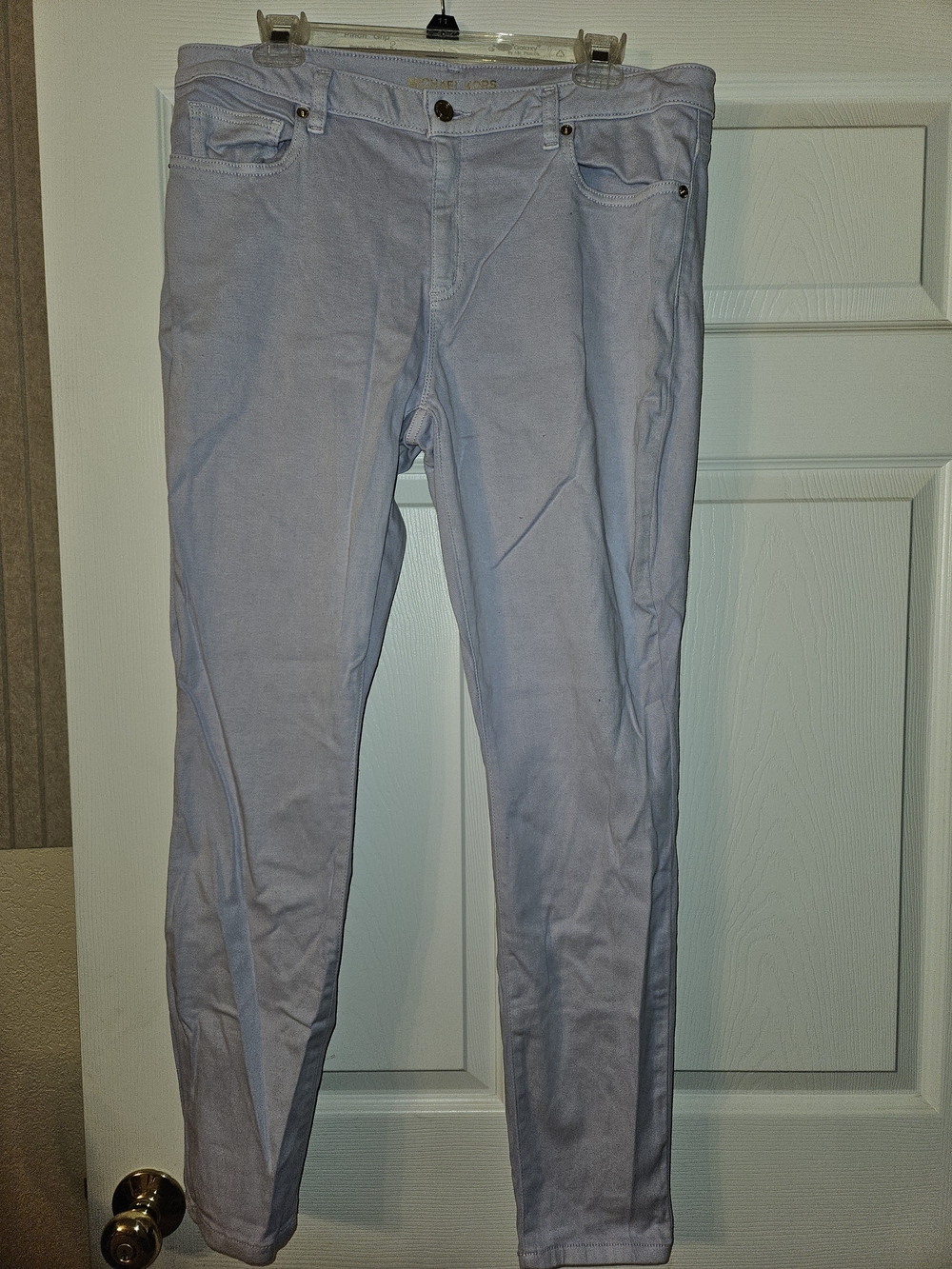 Michael Kors Lavender Skinny Jeans